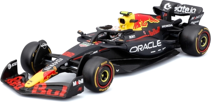 Model F1 Bburago Oracle Red Bull Racing RB21 2025 Yuki Tsunoda 1:43 w akrylowym boxie