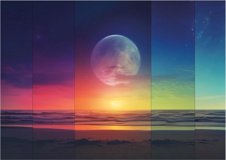 Educa puzzle Kosmiczne fazy 1500 elementów