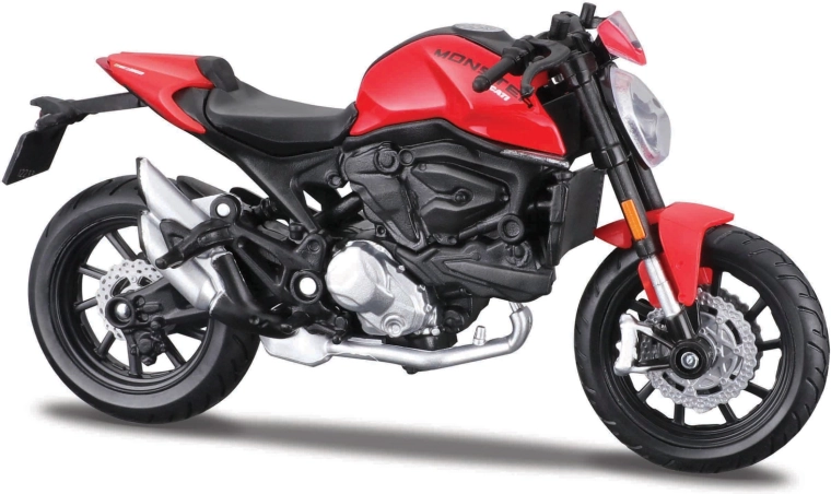 Maisto motocykl Ducati Monster czerwony 1:18