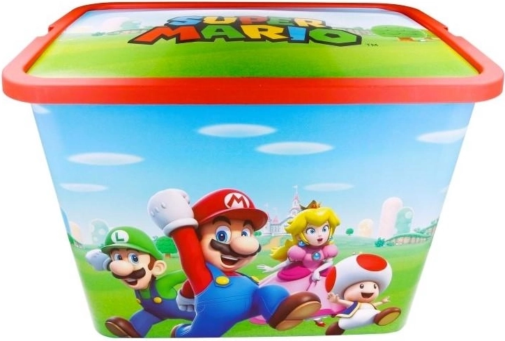 Pojemnik do przechowywania z pokrywką Super Mario 23 l