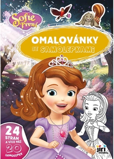 Kolorowanki A4 z naklejkami Jej Wysokość Zosia