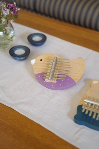 Kalimba w kształcie ptaszka - 1 szt.