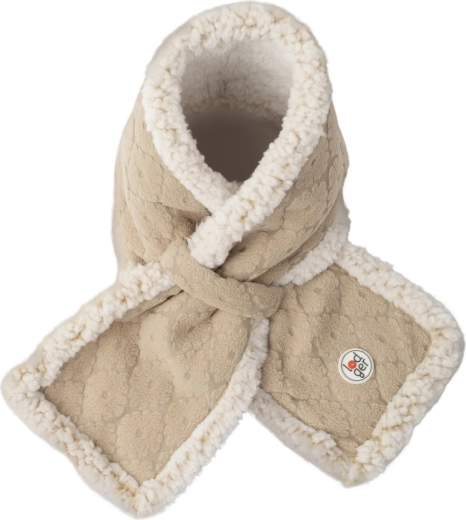 Lodger polarowy szalik Folklore Fleece beżowy
