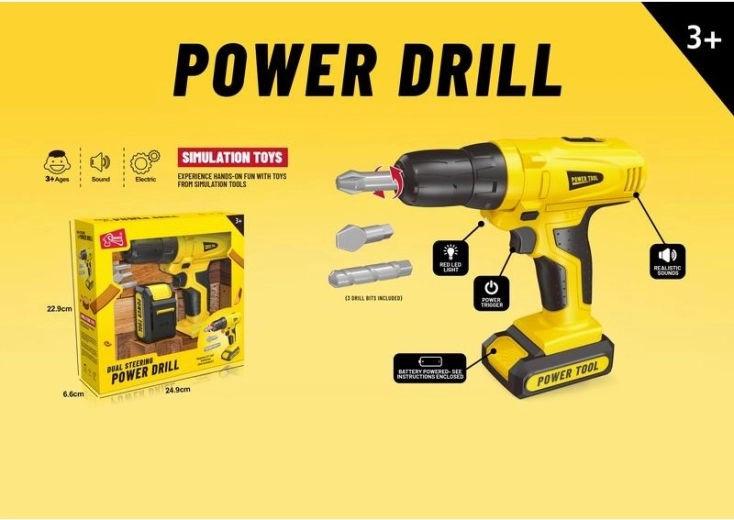 Power Tool dziecięca wiertarka i wkrętarka do zabawy