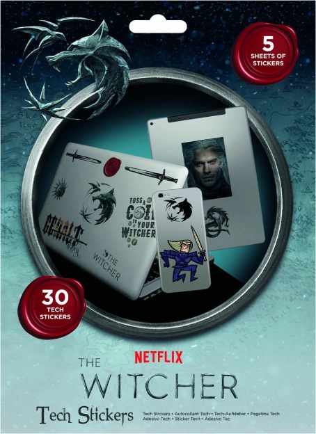 Zestaw naklejek Wiedźmin