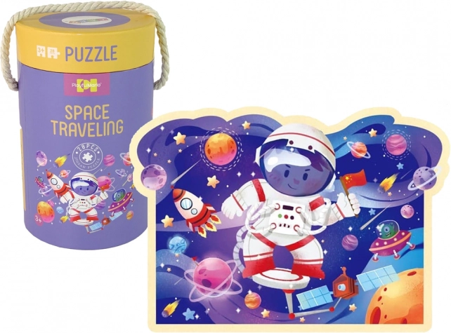 Puzzle Kosmos w tubie 28 elementów