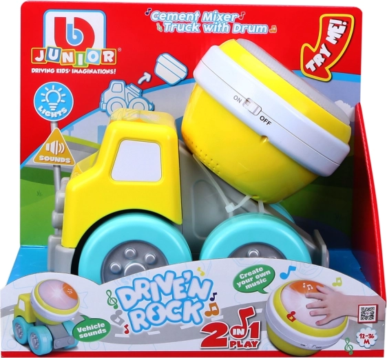 BB Junior betoniarka z bębenkiem 2w1