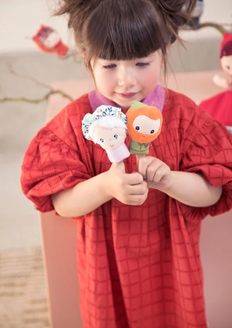 Zestaw pacynek na palce Czerwony Kapturek od Lilliputiens