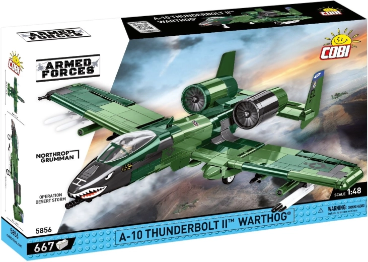COBI Armed Forces A-10 Thunderbolt II Warthog 1:48 (667 elementów)