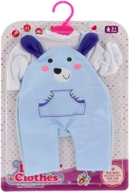 Ubranka dla lalki 36–46 cm – śpioszki i koszulka