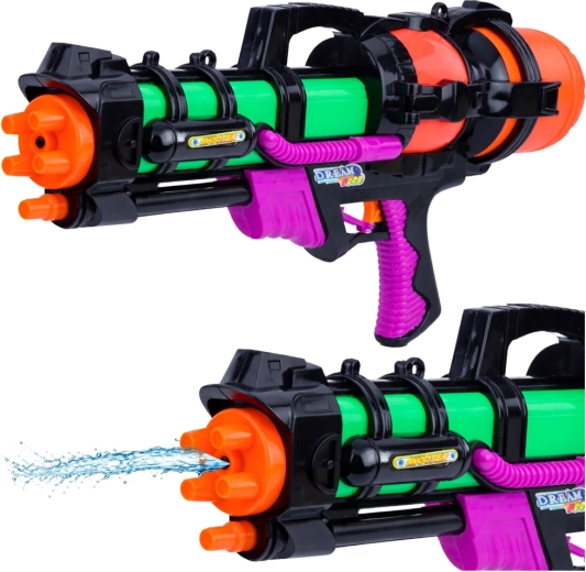 Duży pistolet na wodę 60 cm ze zbiornikiem 1,25 l i zasięgiem 6 m