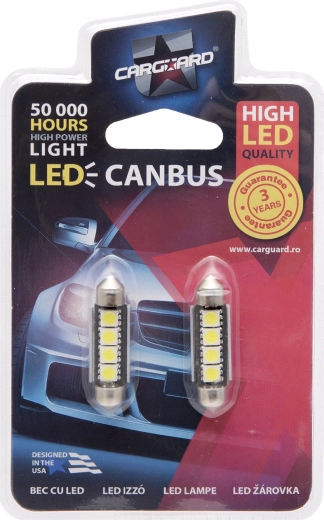 Żarówka LED sofitowa 39 mm 12 V 3 W 6000 K