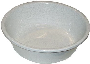 Plastowa miska 36 cm biała