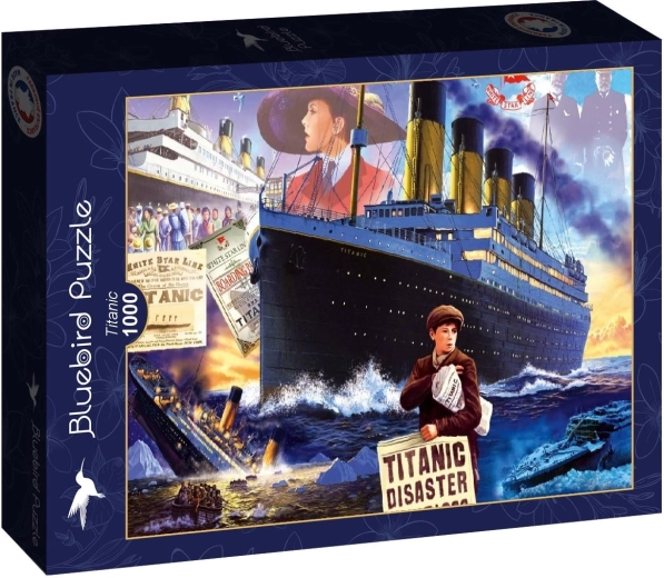 Puzzle Bluebird Titanic 1000 elementów