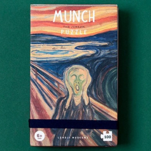 Kieszonkowe puzzle Tiny Krzyk – 100 elementów