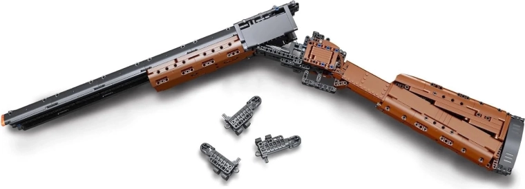 Klocki konstrukcyjne Mould King – karabin z dwiema lufami, 1054 elementy