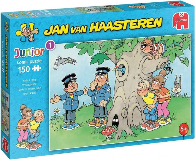 Puzzle JUMBO Jan van Haasteren Junior: Zabawa w chowanego 150 elementów