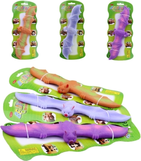 Elastyczny nietoperz fidget – gumowa zabawka 25 cm