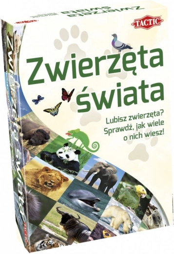 Gra planszowa Quizy świata: Zwierzęta świata
