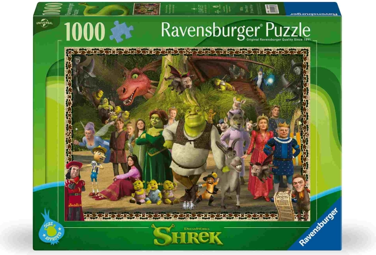 Puzzle Ravensburger Shrek: Evergreen, 1000 elementów