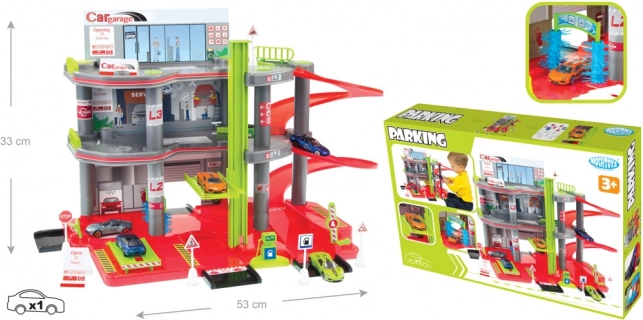 Garaż 3‑poziomowy