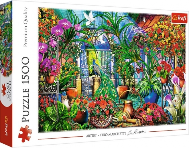 Puzzle 1500 elementów – Tajemniczy Ogród