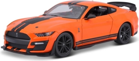 Model auta 2020 FORD MUSTANG SHELBY GT500 1:24 pomarańczowy