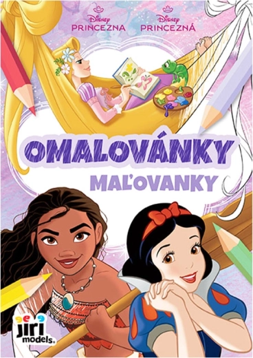 Kolorowanki A5 DISNEY Księżniczki