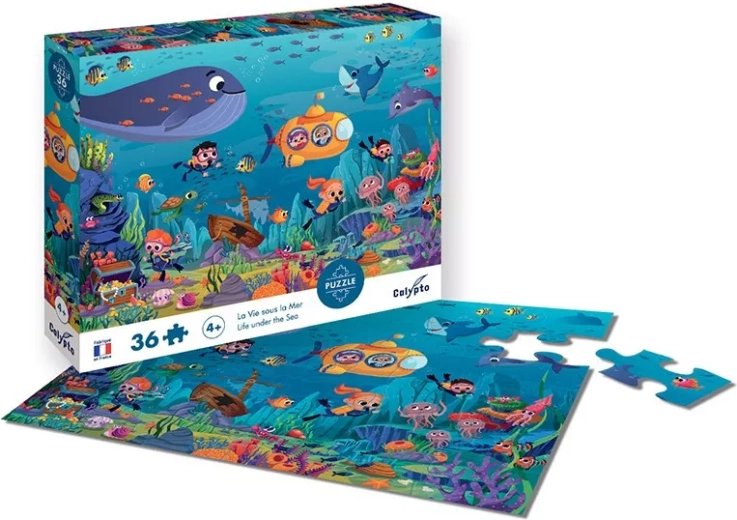 Puzzle Sentosphere Życie pod morzem 36 elementów
