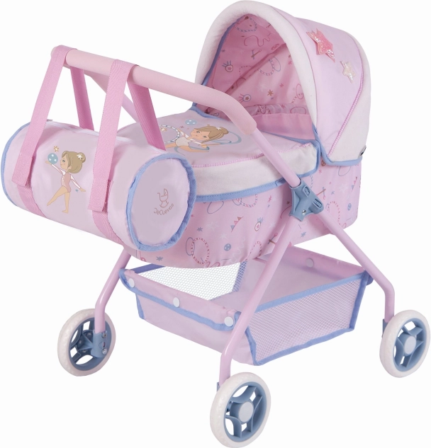Mój pierwszy wózek dla lalek z torbą Gala, 56 cm