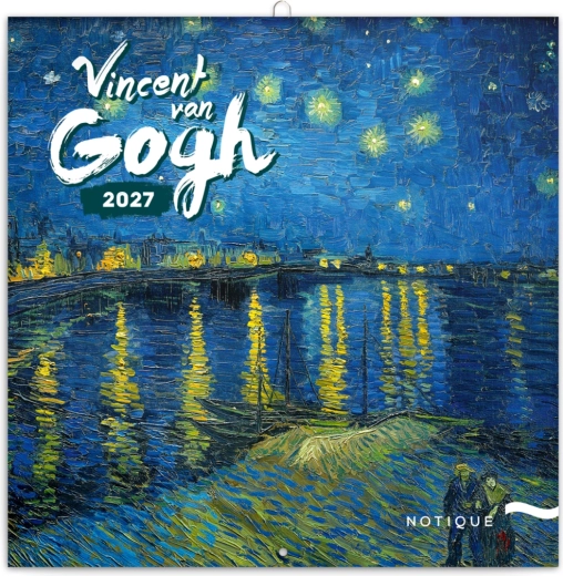 kalendarz notatkowy Vincent van Gogh 2027, 30 × 30 cm