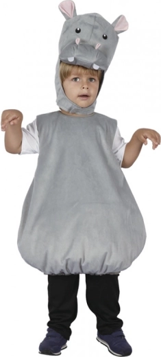 Dziecięcy kostium hipopotama 92–104 cm
