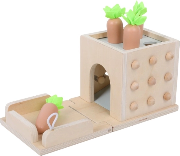 2Kids Toys wielofunkcyjna drewniana układanka edukacyjna 8 w 1