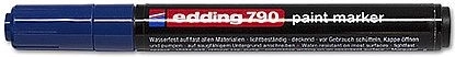 Marker lakowy edding 790 – niebieski, 2–3 mm