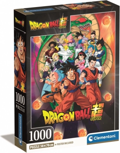 Clementoni puzzle 1000 elementów – Anime DRAGON BALL Compact