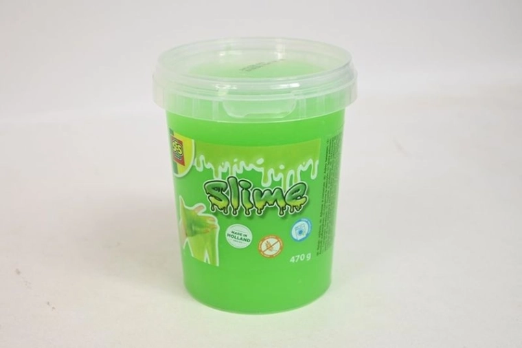 SES Creative neonowy zielony slime 470 g