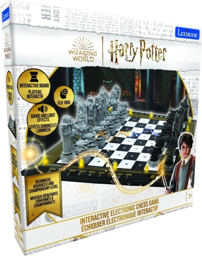Lexibook elektroniczne szachy Harry Potter z efektami świetlnymi