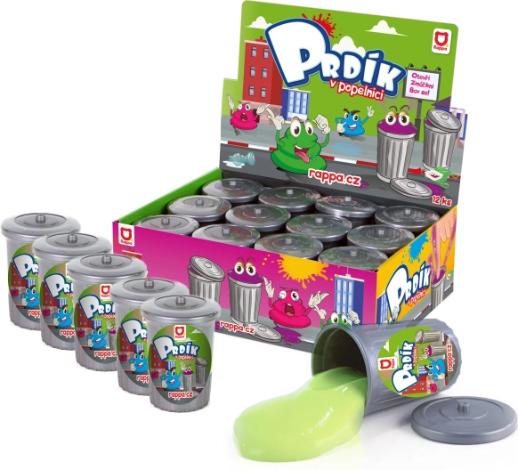 Pierdząca masa w koszu – slime z pierdzącymi dźwiękami