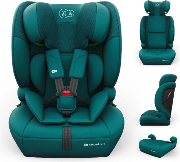 Fotelik samochodowy Kinderkraft Comfort up 2 plus i-Size 76–150 cm zielony