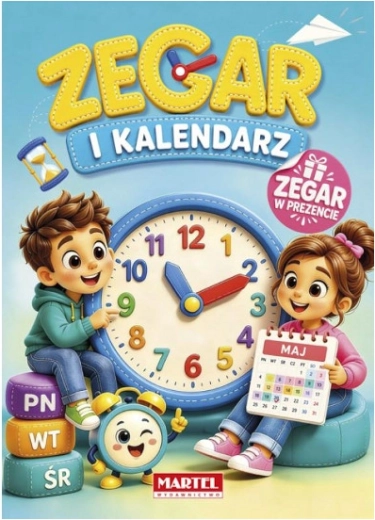 Książka Zegar i kalendarz z makietą