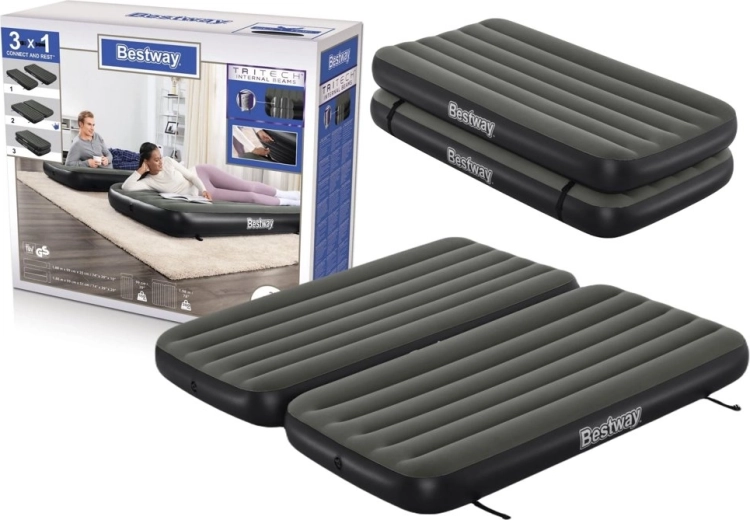 Dwuosobowy materac dmuchany Bestway 188 × 99 × 25 cm