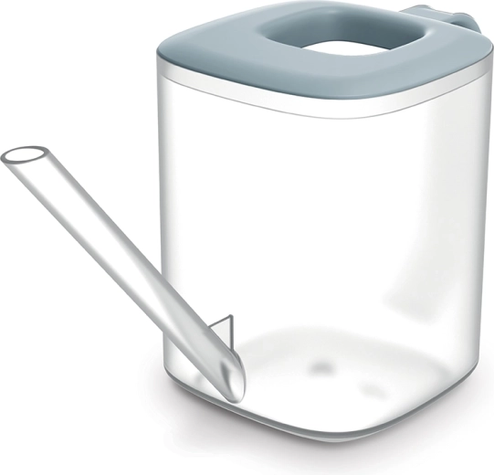 Konewka do podlewania Tubi 1 l przezroczysta/jasnoszara