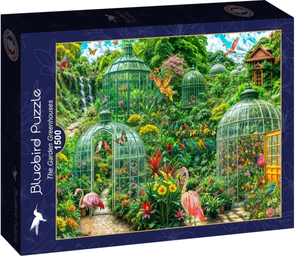 Puzzle Bluebird Szklarnie ogrodowe 1500 elementów