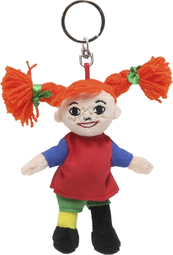 Pippi Langstrumpf – brelok do kluczy (laleczka)