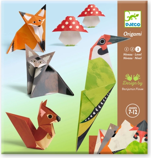 DJECO origami magiczny las