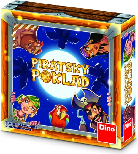 Dino Piracki skarb – gra na spostrzegawczość i pamięć dla dzieci