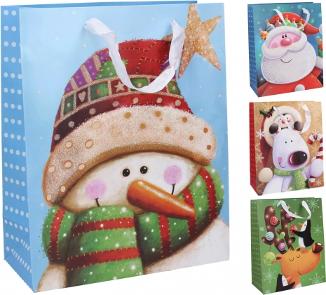 Torba prezentowa Świąteczna L