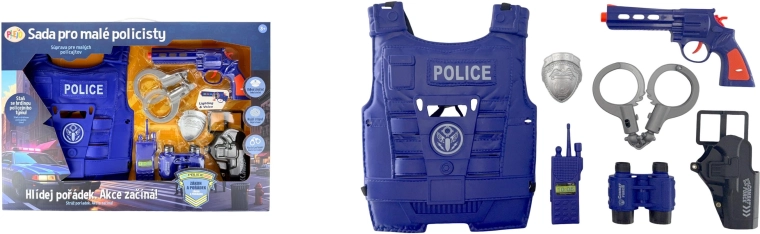 PLEJO Zestaw dla małych policjantów