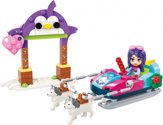 Qman Cherry zaprzęgowe sanie z Alaski – zestaw konstrukcyjny