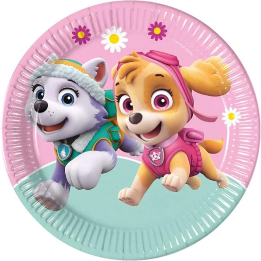 Papierowe talerze PAW PATROL 23 cm, 8 szt.